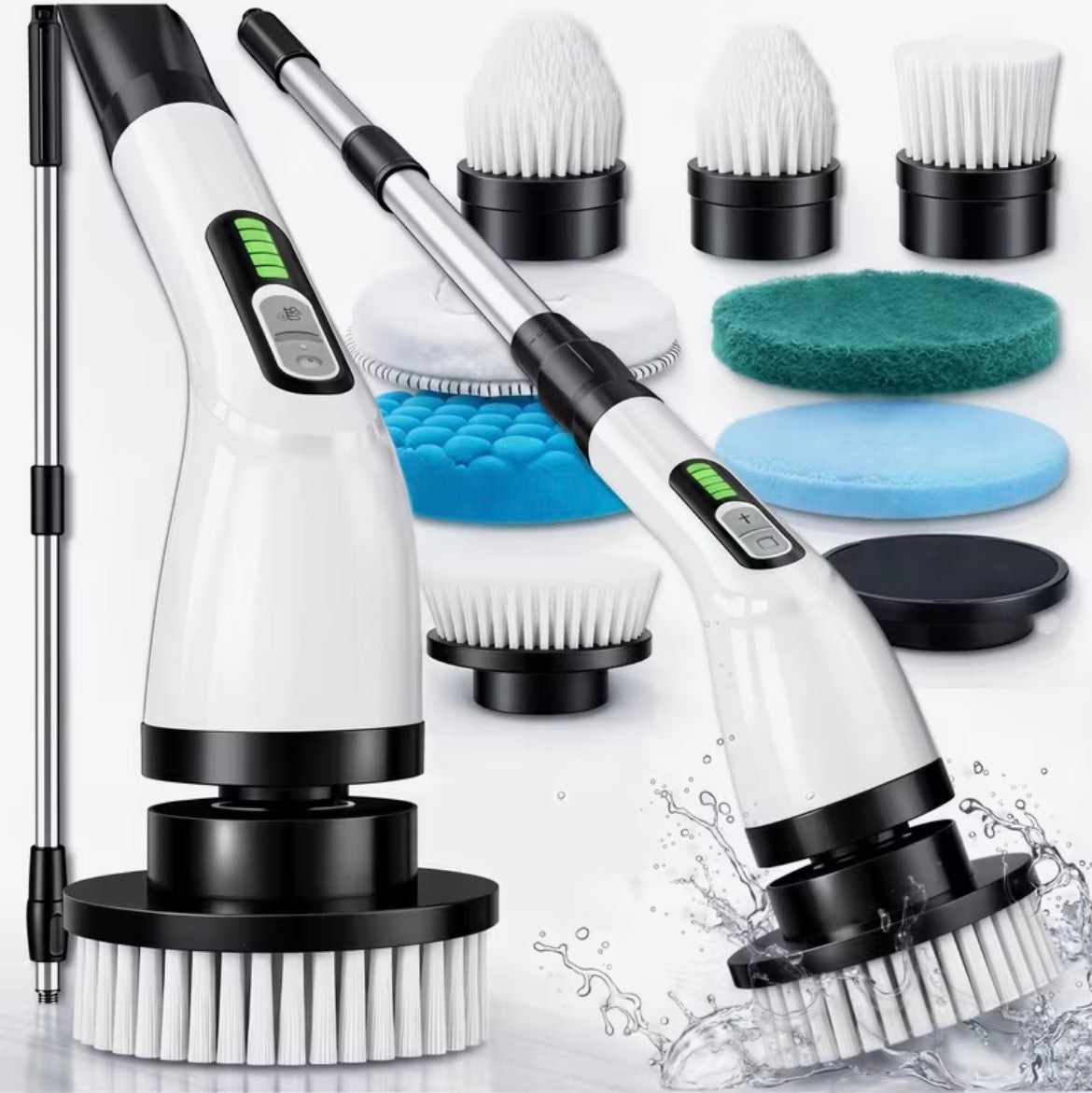 TurboCleaner Pro - Elektryczna Sczotka Do Czyszczenia 9w1